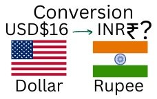 16 US Dollars to Rupee. How much is 16 US Dollars in Rupee? 16 USD to INR.