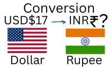 17 US Dollars to Rupee. How much is 17 US Dollars in Rupee? 17 USD to INR.