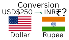 250 US Dollars to Rupee. How much is 250 US Dollars in Rupee? 250 USD to INR.