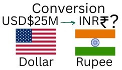 25 Million US Dollars to Rupee. How much is 25 Million US Dollars in Rupee? 25 Million USD to INR.