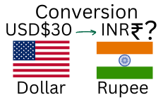 30 US Dollars to Rupee. How much is 30 US Dollars in Rupee? 30 USD to INR.