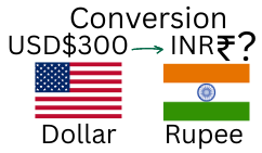 300 US Dollars to Rupee. How much is 300 US Dollars in Rupee? 300 USD to INR.