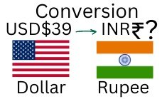 39 US Dollars to Rupee. How much is 39 US Dollars in Rupee? 39 USD to INR.