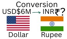 6 Million US Dollars to Rupee. How much is 6 Million US Dollars in Rupee? 6 Million USD to INR.