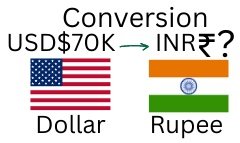 70000 US Dollars to Rupee. How much is 70000 US Dollars in Rupee? 70000 USD to INR.