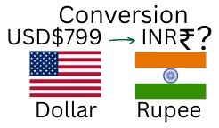 799 US Dollars to Rupee. How much is 799 US Dollars in Rupee? 799 USD to INR.