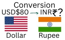 80 US Dollars to Rupee. How much is 80 US Dollars in Rupee? 80 USD to INR.