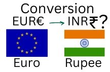 Euros to Rupee. EUR to INR.